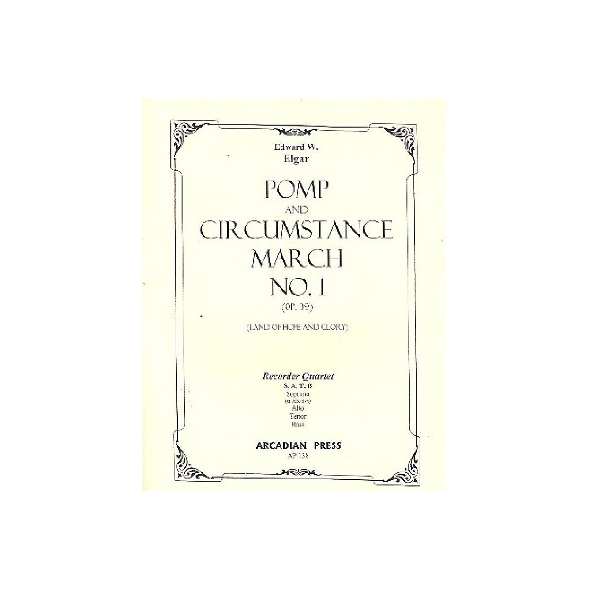 Pomp and Circumstanc March no.1 op.39 box