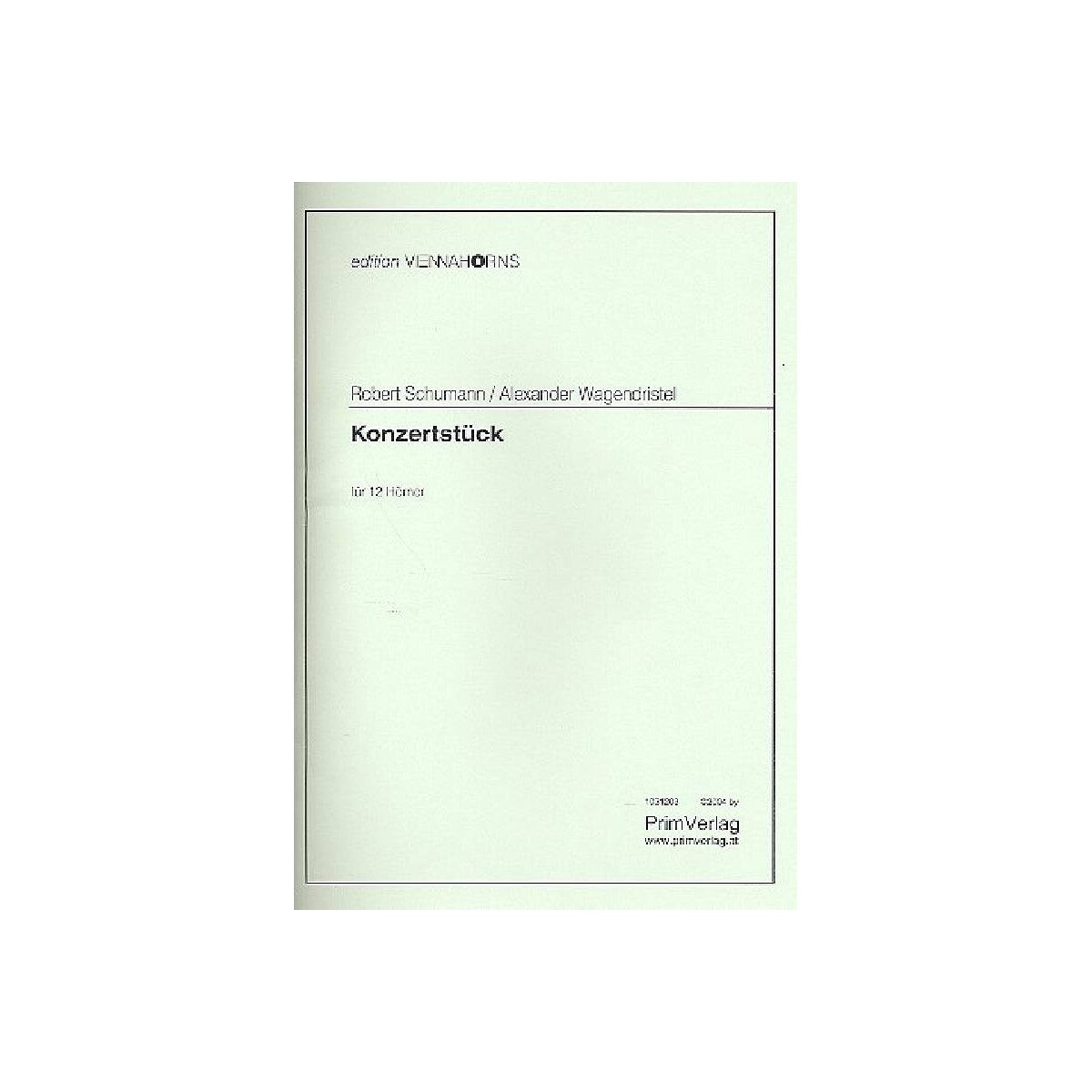 Konzertstück für 12 Hörne box