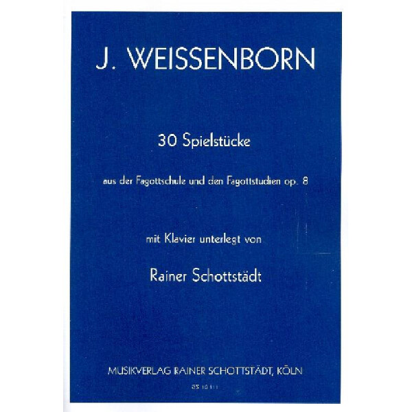 30 Spielstücke für Fagott