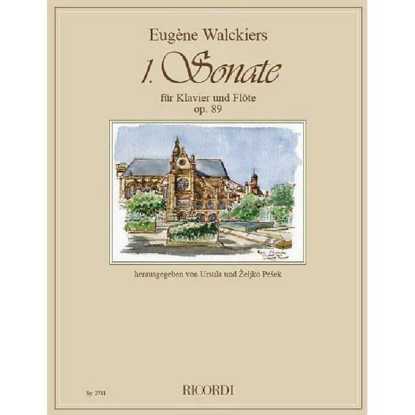 Sonate Nr.1 Op.89 für Flöte und Klavier