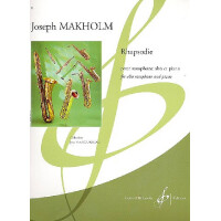 Rhapsodie pour saxophone alto et piano