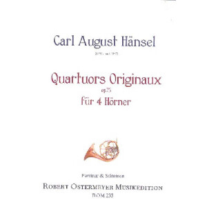 Quatuors originaux op.75 für 4 Hörner