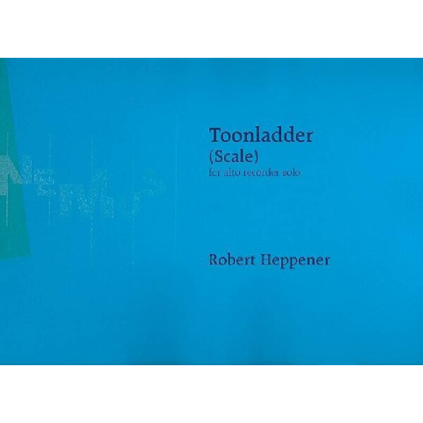 Toonladder for alto recorder