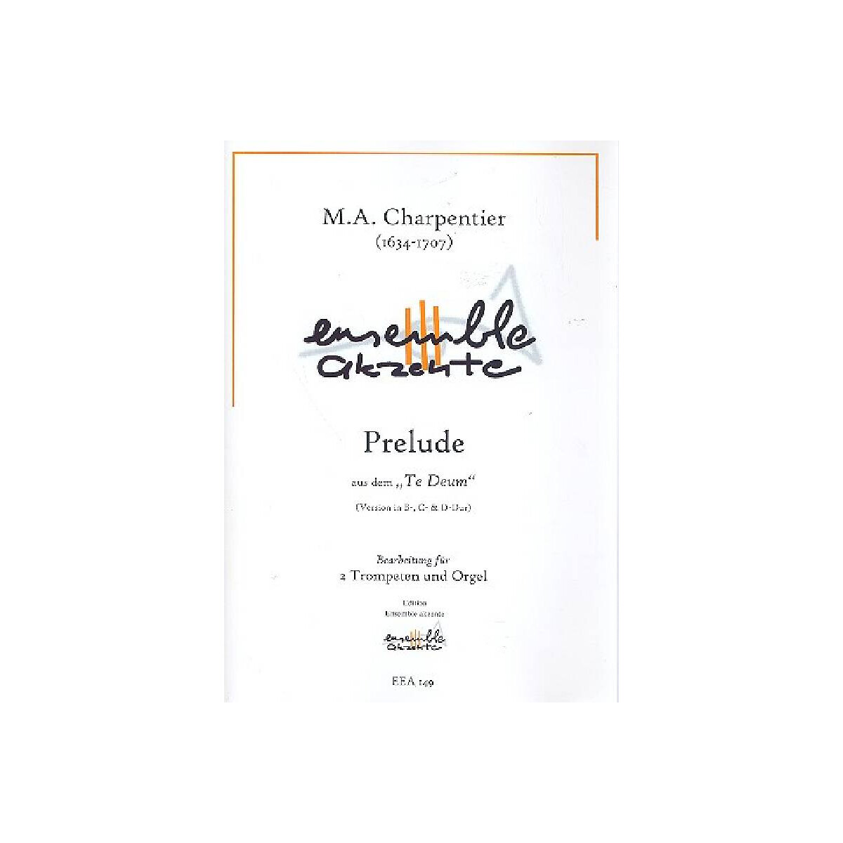 Prelude aus Te Deum für 2 Trompeten box