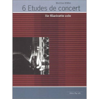 6 Etudes de Concert pour clarinet