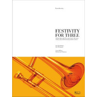 Festivity for three for 3 trombones