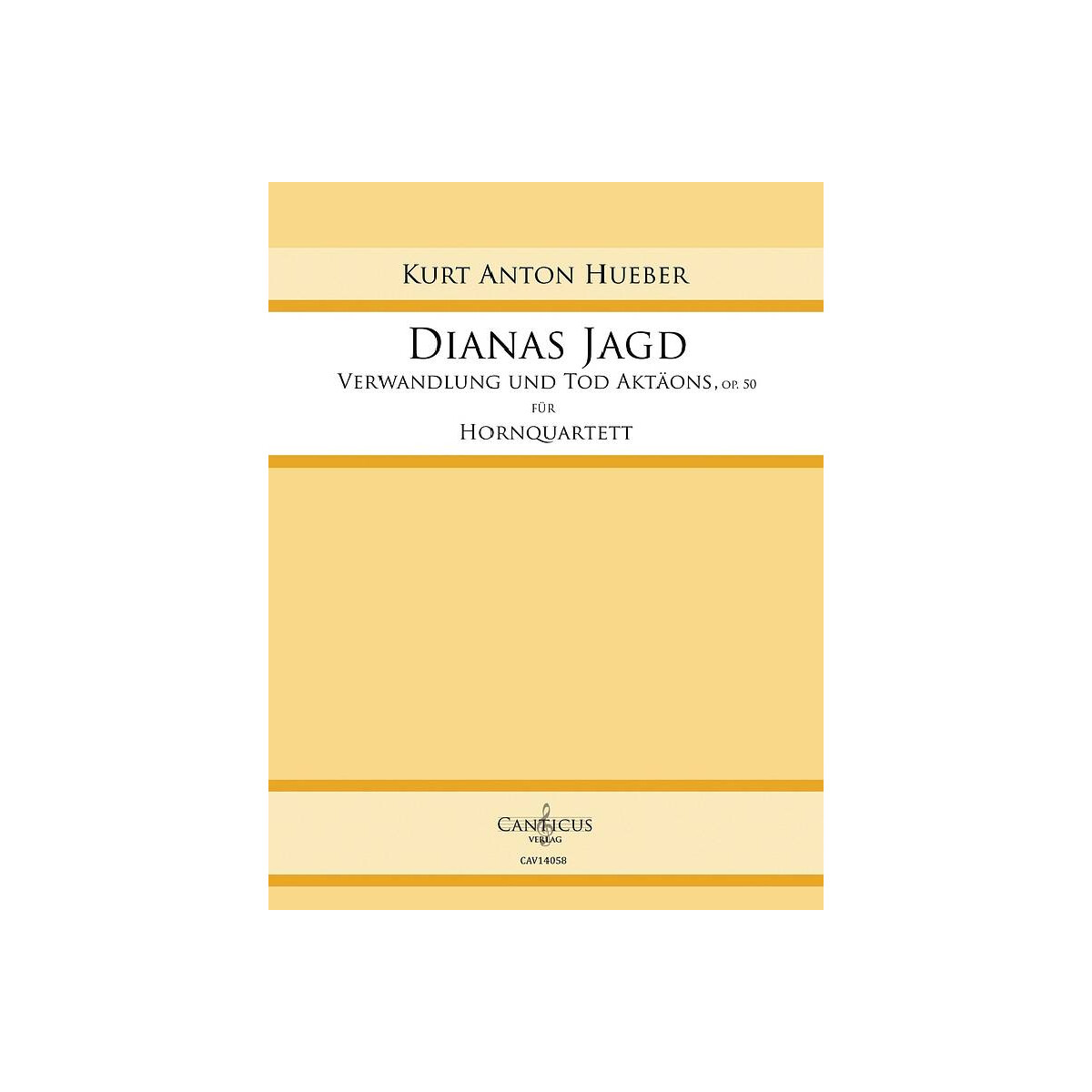 Dianas Jagd - Verwandlung und Tod Akt&au box