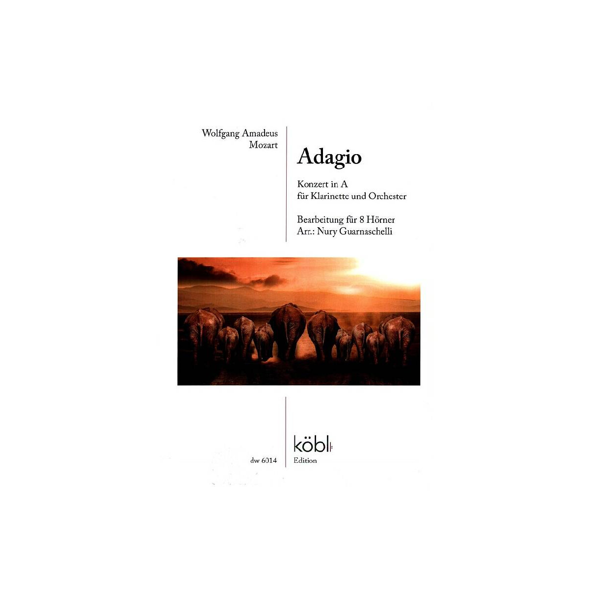 Adagio aus dem Klarinettenkonzert in A f box