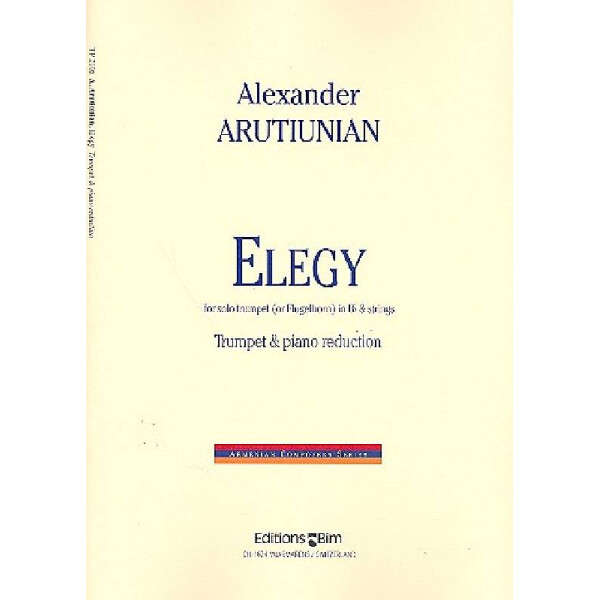 Elegy for trumpet (flugelhorn) and strings