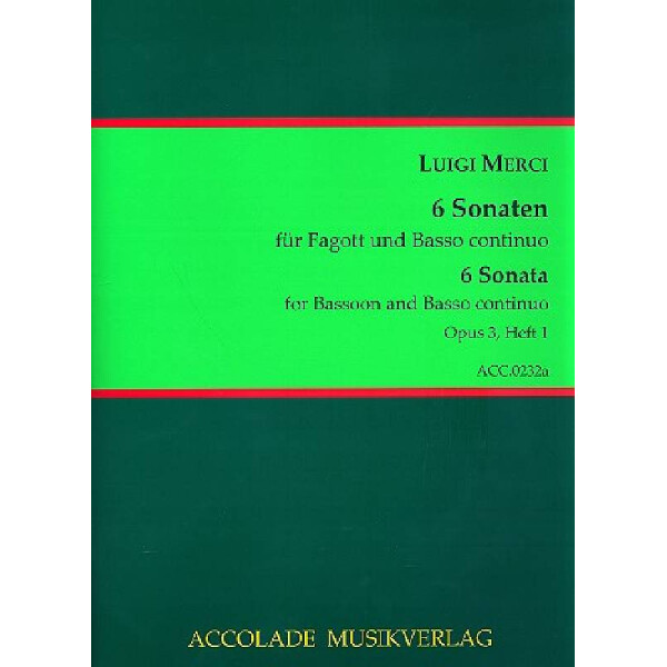 6 Sonaten op.3 Band 1 (Nr.1-3)