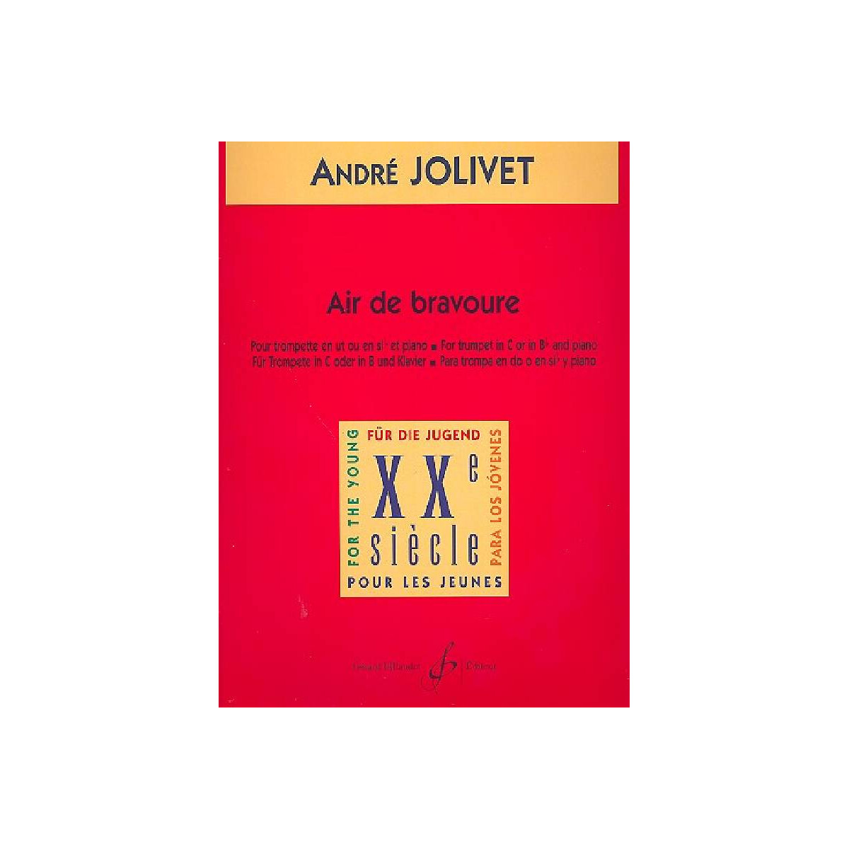 Air de bravoure pour trompette et piano box