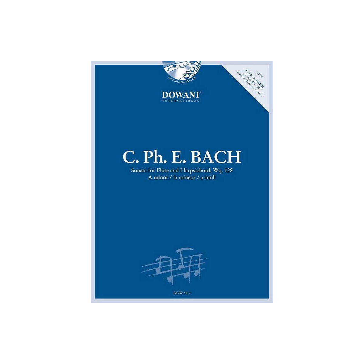 Sonate a-Moll Wq128 (+CD)