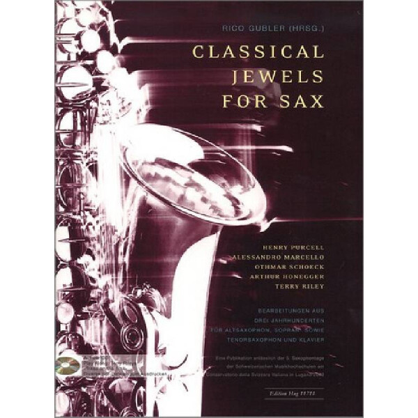 Classical Jewels for Sax (+CD)