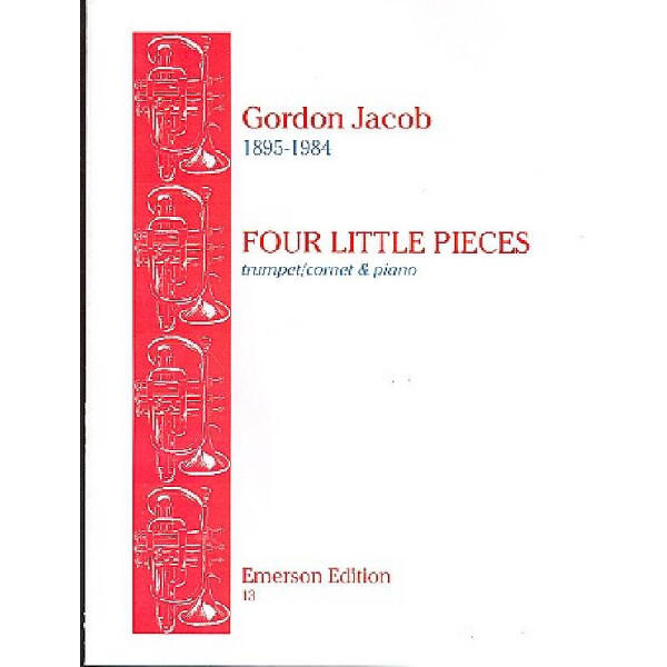 4 little Pieces for trumpet (cornet) and piano