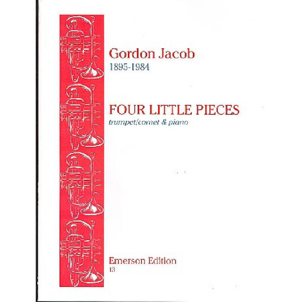 4 little Pieces for trumpet (cornet) and piano