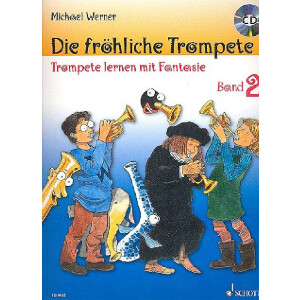 Die fröhliche Trompete Band 2 (+CD)