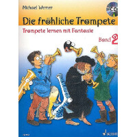 Die fröhliche Trompete Band 2 (+CD)