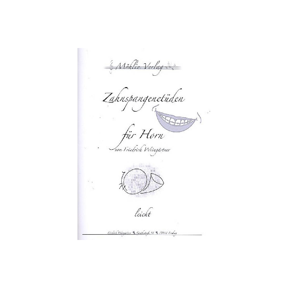 Zahnspangen-Etüden Band 1 (leicht)