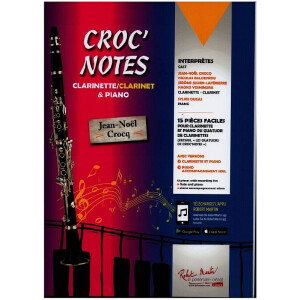 Croc Notes (+CD) 15 pièces faciles