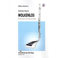 Wolkenlos (+CD) für Flöte und Klavier