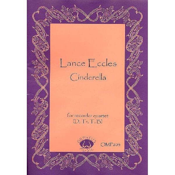 Cinderella for recorder quartet (SATB)