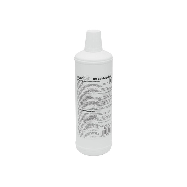 Eurolite UV-Seifenblasenfluid 1l blau