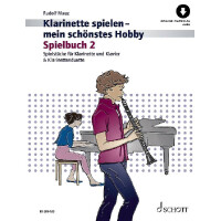 Klarinette spielen mein schönstes Hobby Spielbuch Band 2 (+Online Audio)