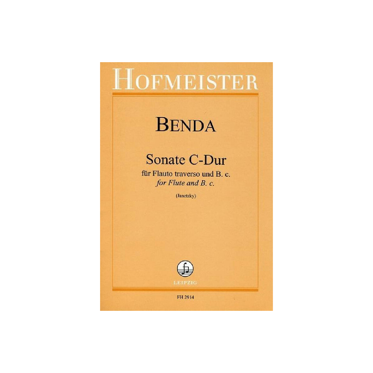 Sonate für Flöte und Klavier box