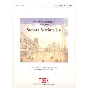 Sonata settima &agrave; 4 f&uuml;r 4...
