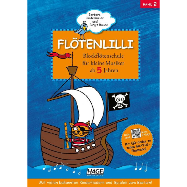 Flötenlilli Band 2 (+QR-Codes)