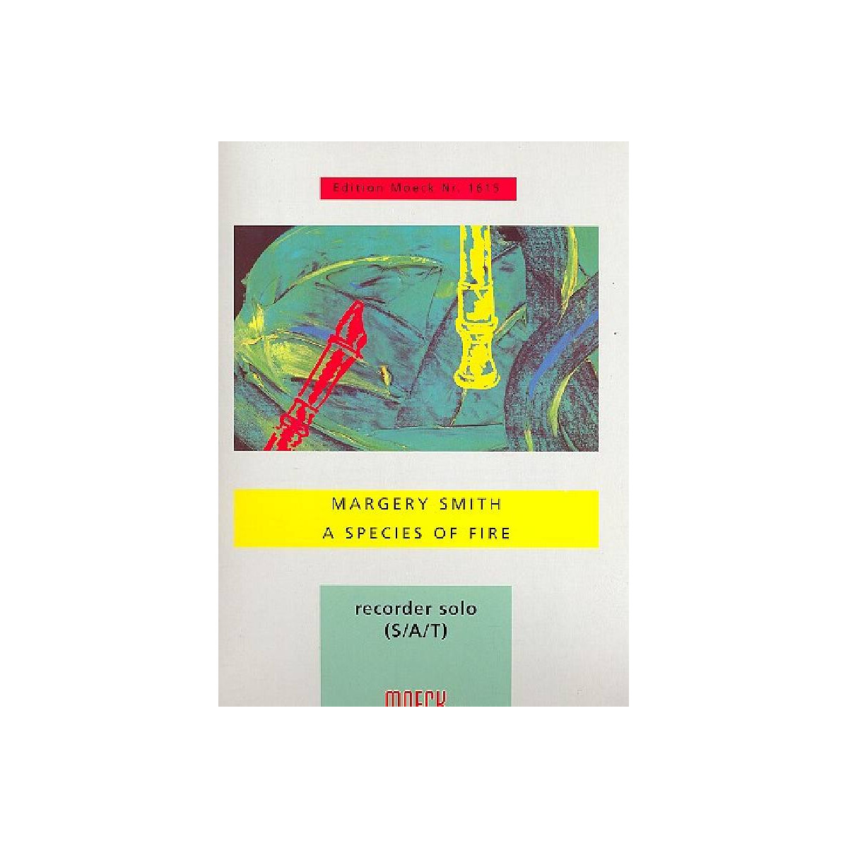 A Species of Fire für Blockflöte solo