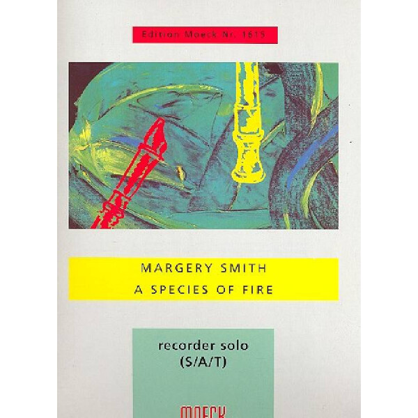 A Species of Fire für Blockflöte solo