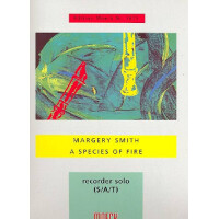 A Species of Fire für Blockflöte solo