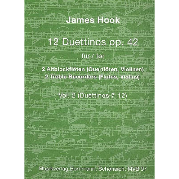 12 Duettinos op.42 Band 2 (Nr.7-12)