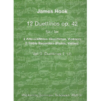 12 Duettinos op.42 Band 2 (Nr.7-12)