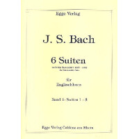 6 Suiten Band 1 (Nr.1-3) für Englischhorn