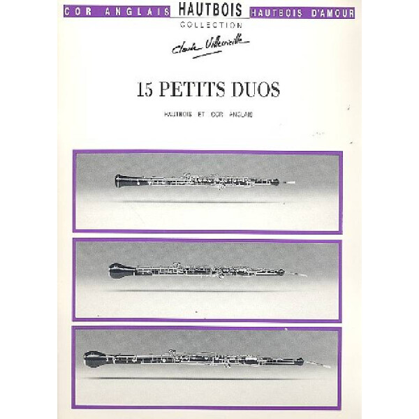 15 petits duos pour hautbois