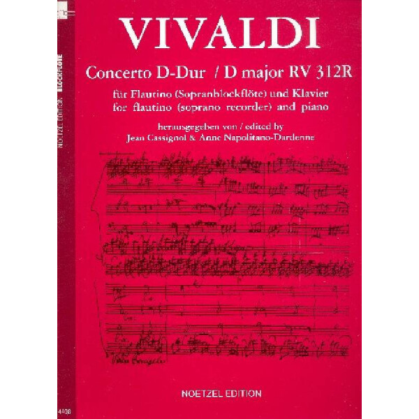 Konzert D-Dur RV312R für Violine und