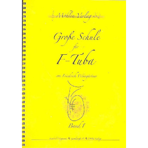 Große Schule Band 1 für Tuba in F