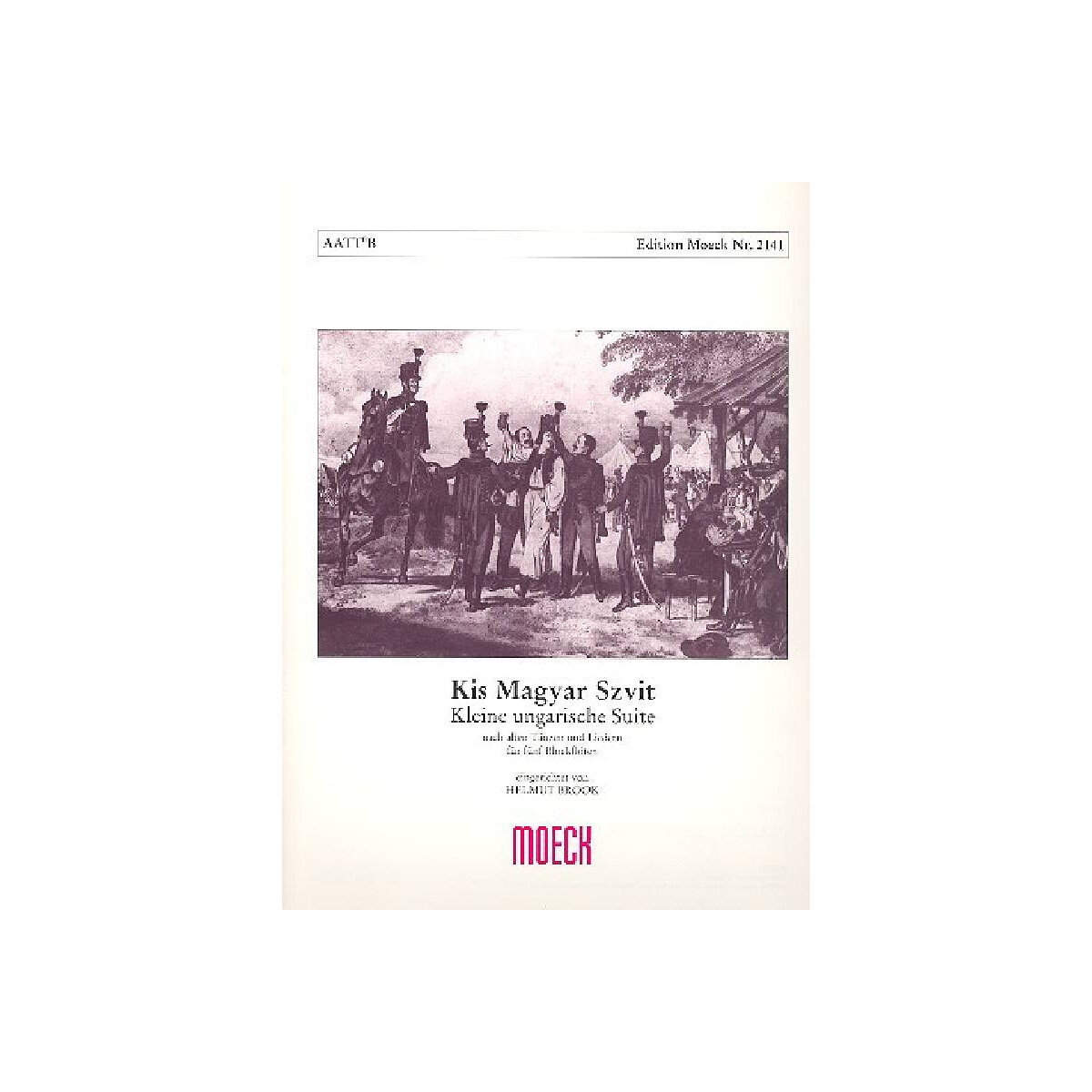 Kleine ungarische Suite für 5 Block box