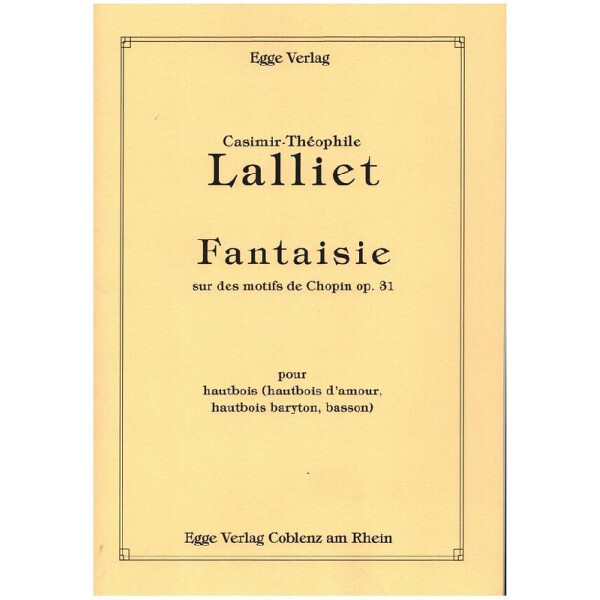 Fantaisie sur des motifs de Chopin op.31