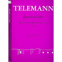 Quartett F-Dur für 4 Blockflöten (SATB)