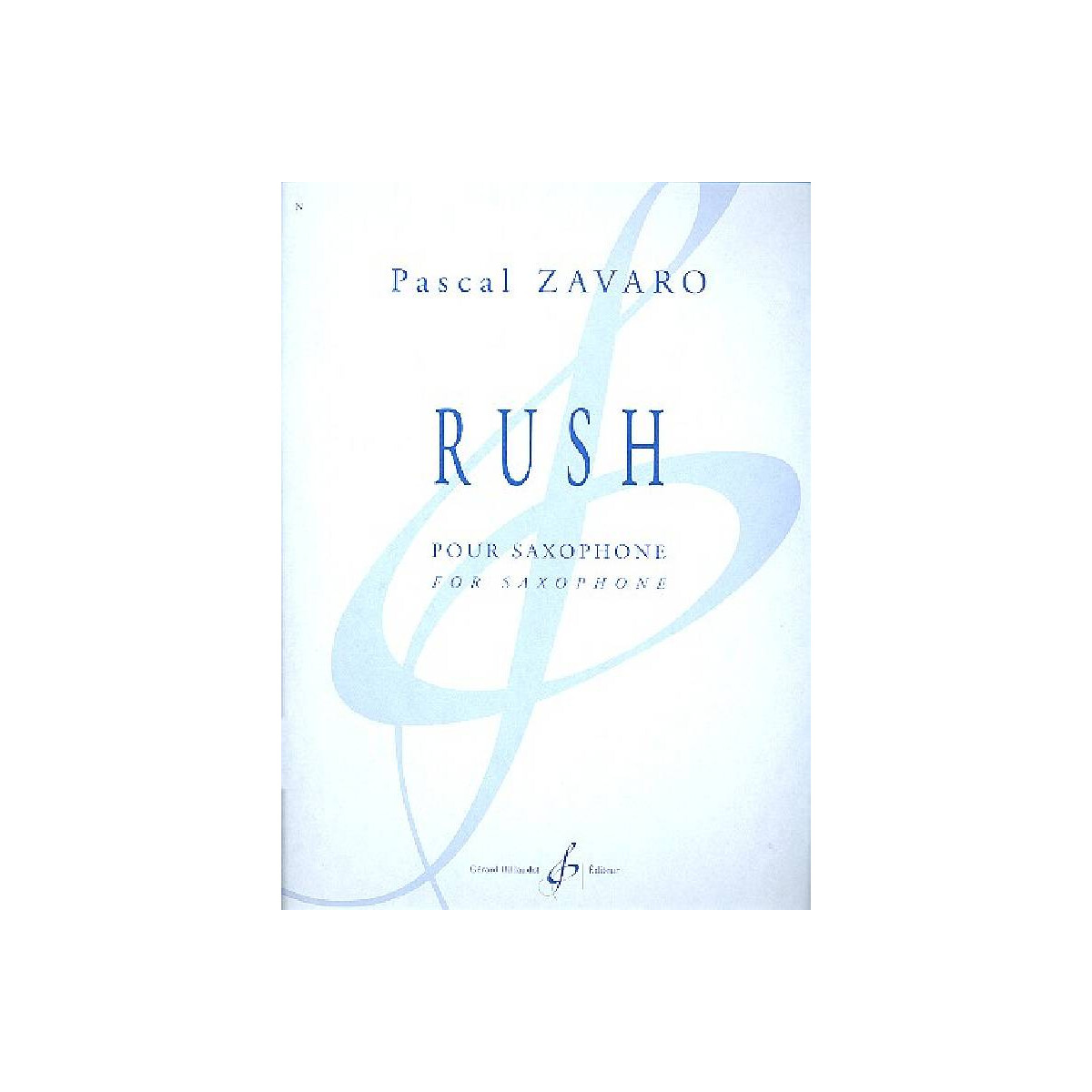 Rush pour saxophone alto box