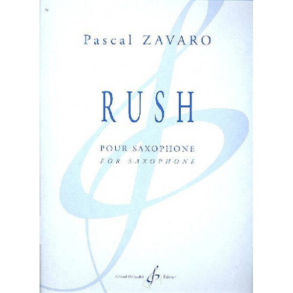 Rush pour saxophone alto