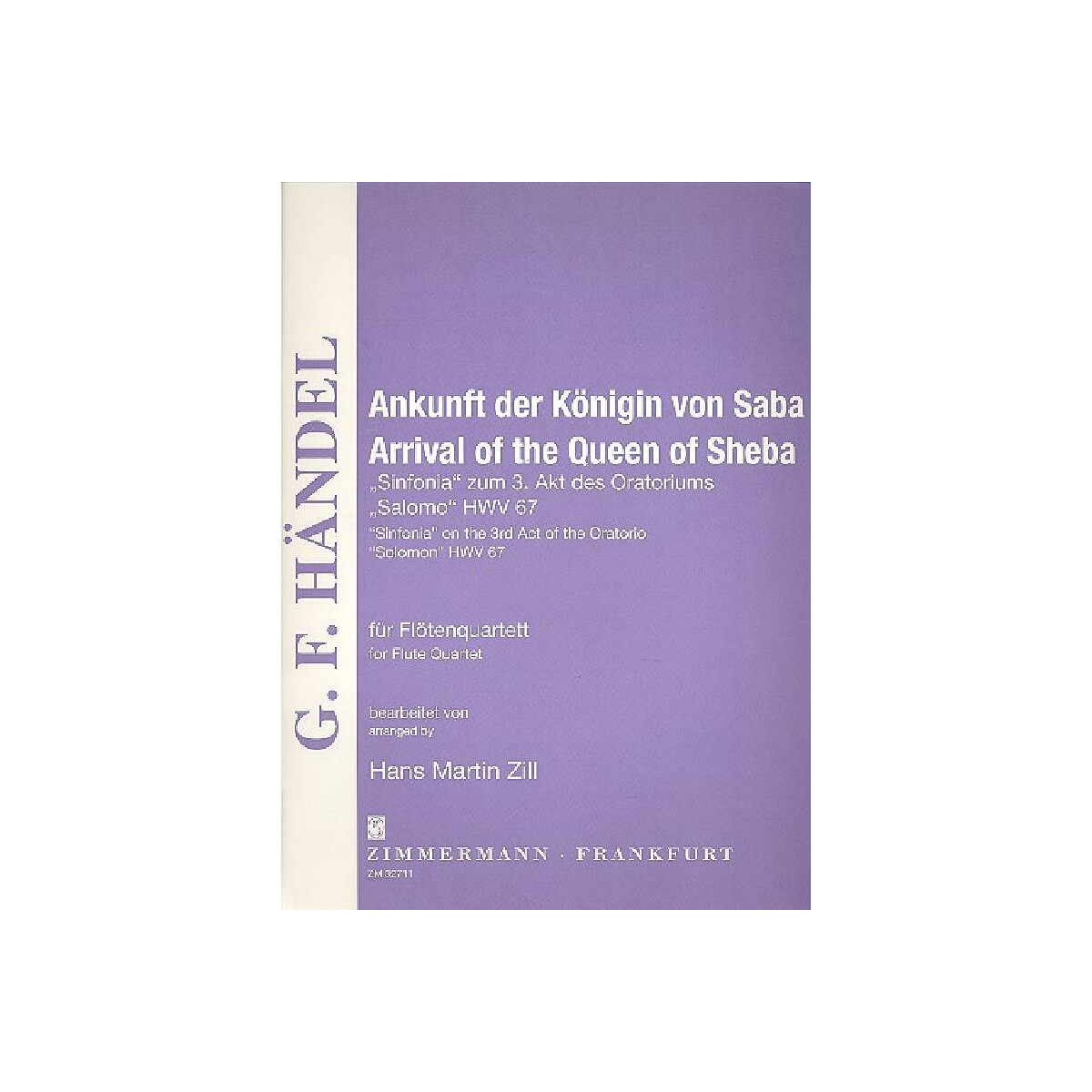 Ankunft der Königin von Saba HWV67 box