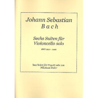 6 Suiten für Violoncello BWV1007-BWV1012