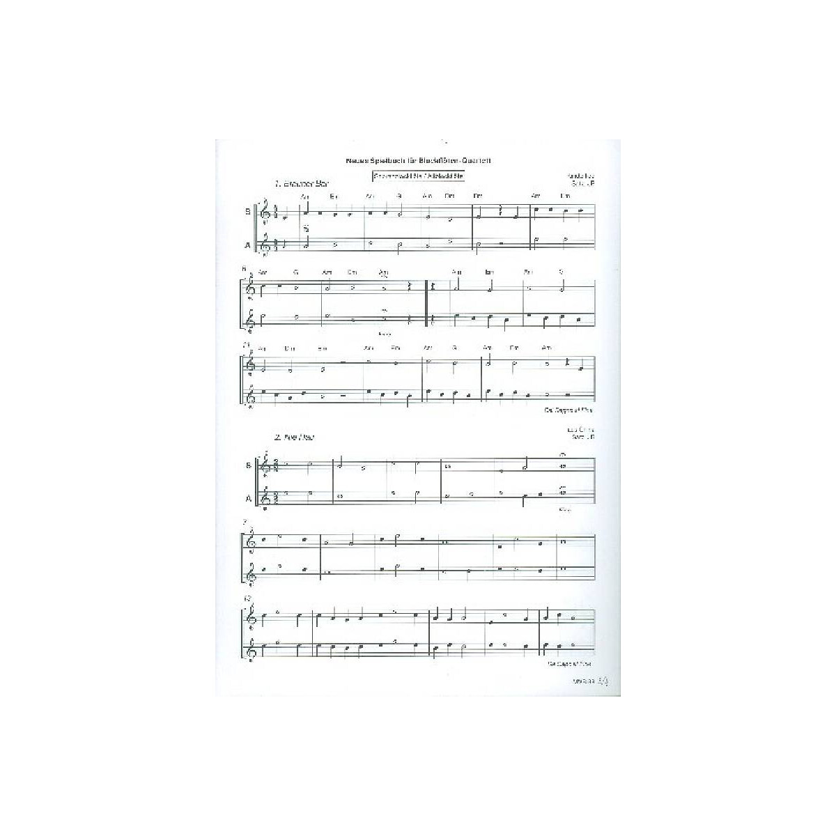 Neues Spielbuch für Blockflöte box