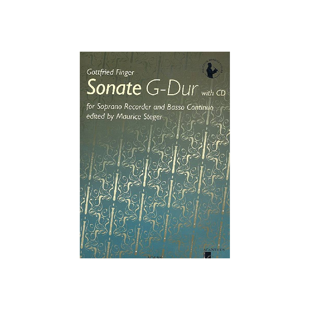 Sonate G-Dur (+CD) für Sopranblockf box