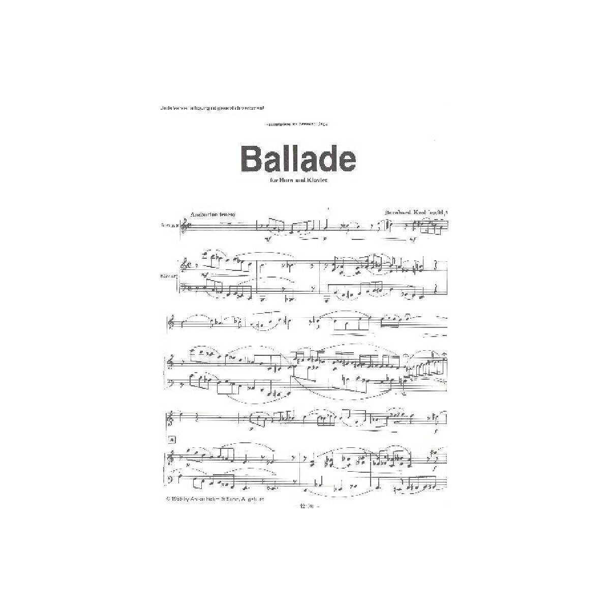 Ballade op.94,1