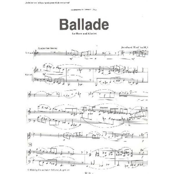 Ballade op.94,1